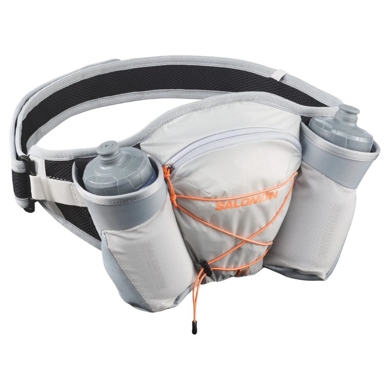 Пояс Salomon Cross Belt 2 Bottles - сірий
