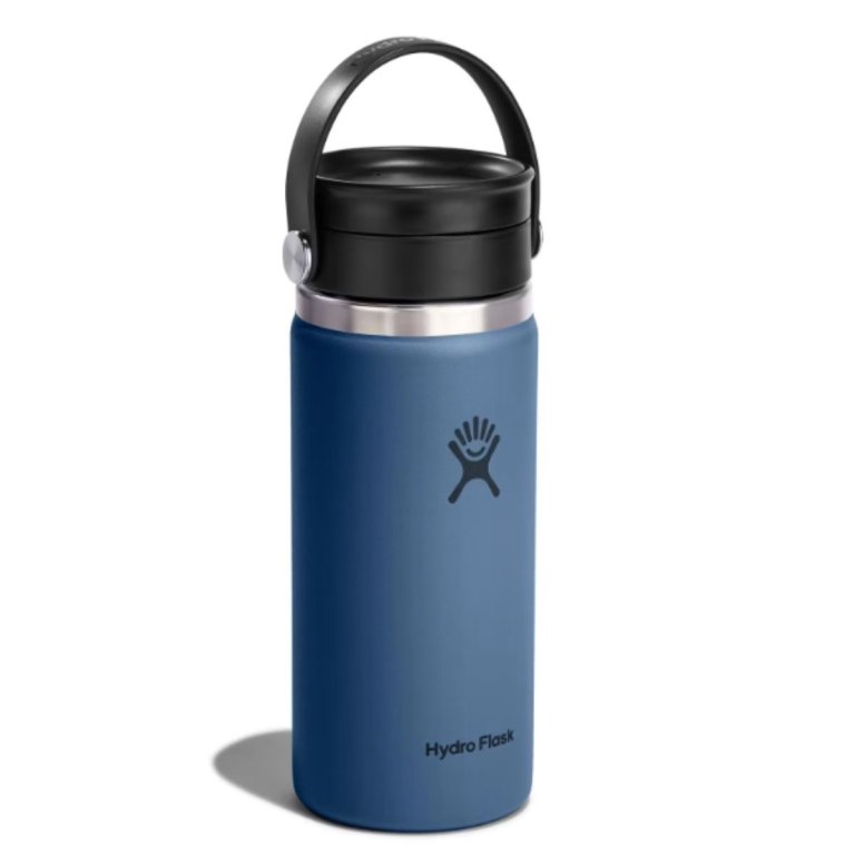 Термопляшка Hydro Flask 16 oz Wide Flex Sip Lid - синя