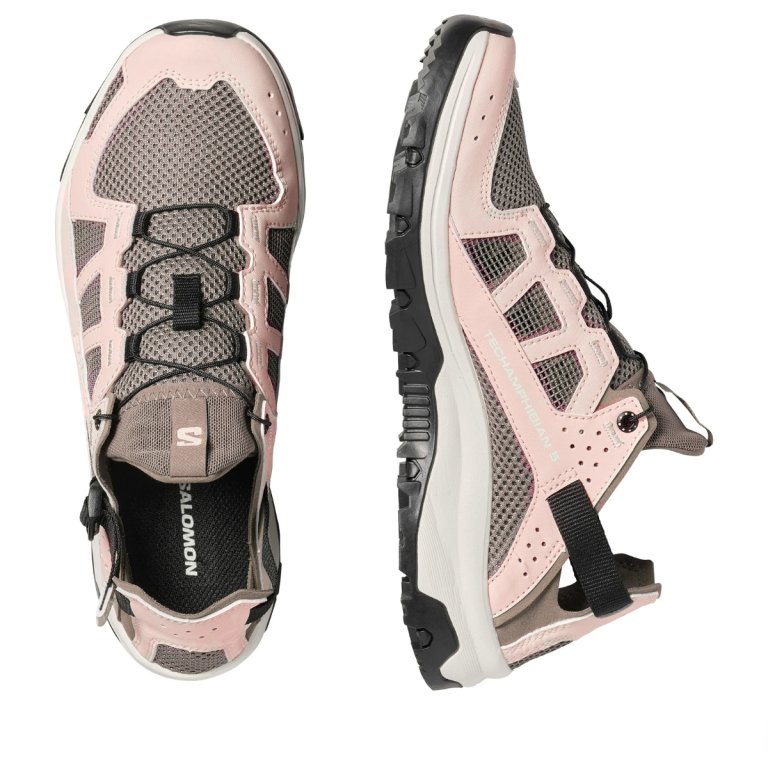 Взуття Salomon Techamphibian 5 W - бежеве