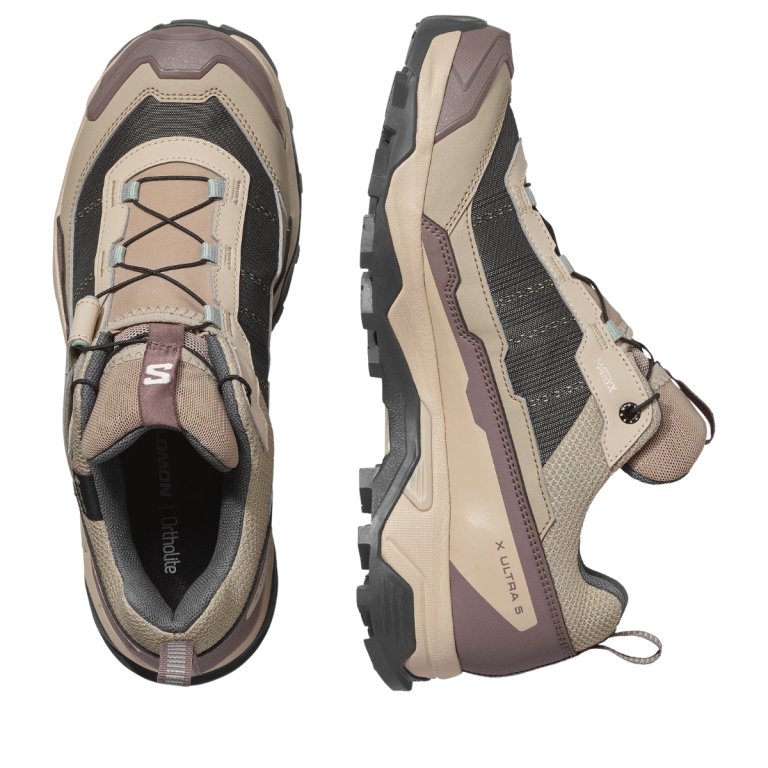 Взуття Salomon X Ultra 5 Gtx W - бежево/коричневе