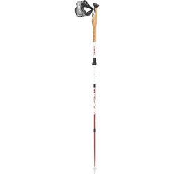 Палиці Leki Cross Trail FX Superlite Compact - біло/червоні - 100 - 120 см