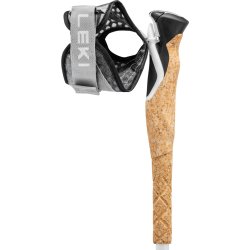 Палиці Leki Cross Trail FX Superlite Compact - біло/червоні - 100 - 120 см