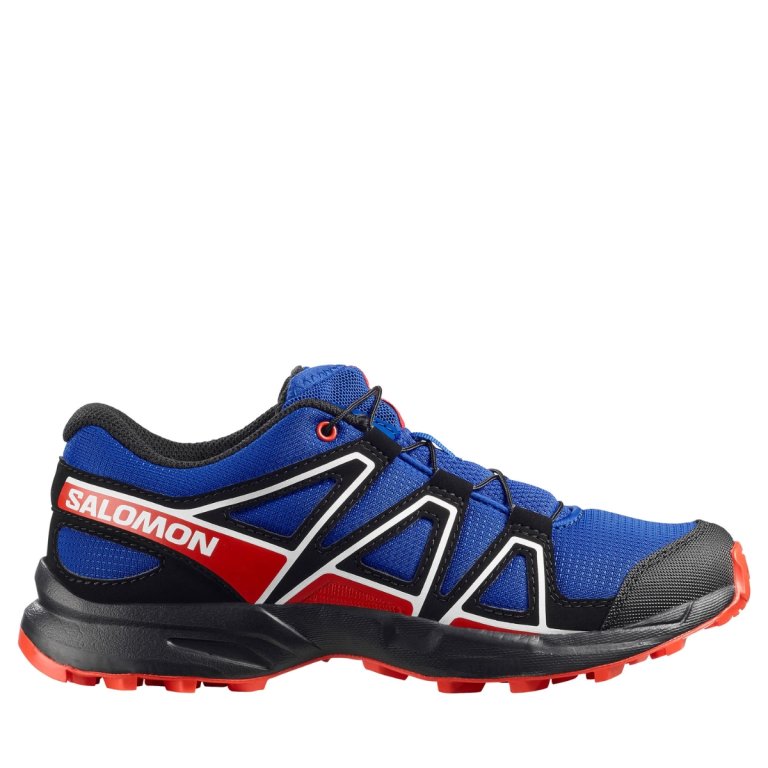 Кросівки Salomon Speedcross J - синьо/червоні