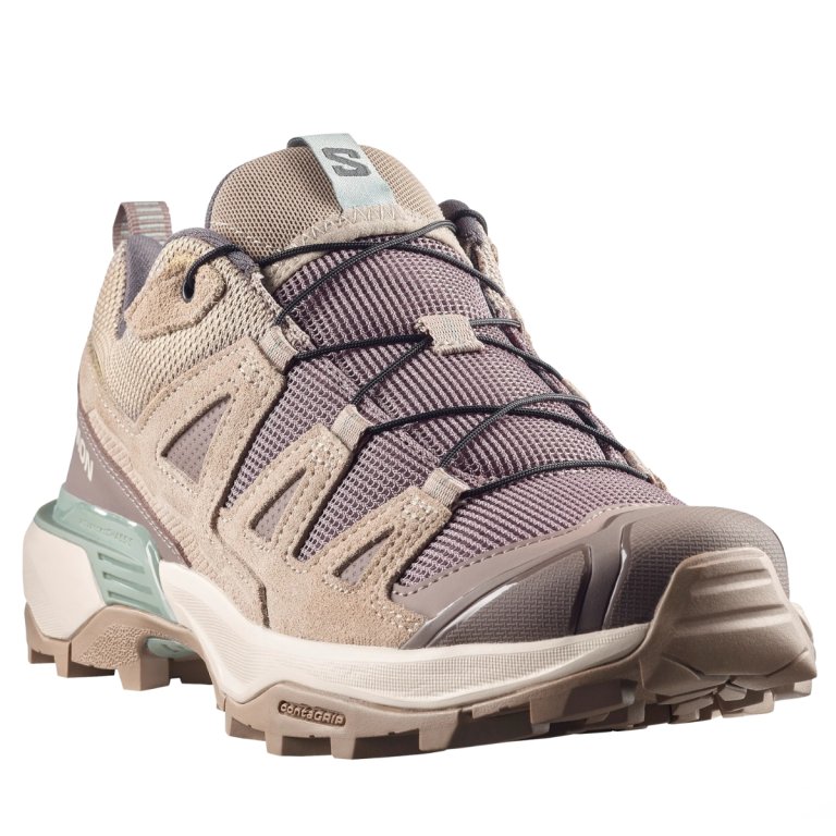 Взуття Salomon X Ultra 360 Leather W - бежево/фіолетове
