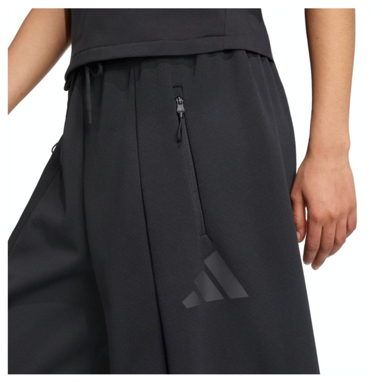 Штани Adidas Z.N.E. Open-Hem Pant W - чорні (стандартна довжина)