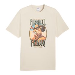 Футболка Puma Graphic Cat Cowboy Relaxed Tee M - бежева