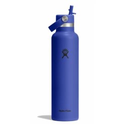 Термопляшка Hydro Flask 21 oz Standard Flex Straw Cap - синя