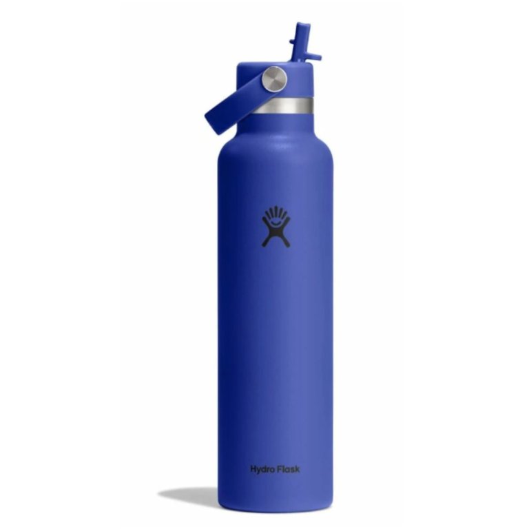 Термопляшка Hydro Flask 21 oz Standard Flex Straw Cap - синя