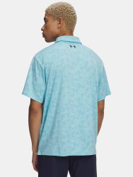 Футболка Under Armour Playoff 3.0 Printed Polo Man Blue