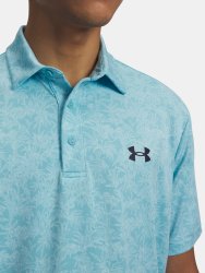 Футболка Under Armour Playoff 3.0 Printed Polo Man Blue