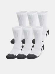 Шкарпетки Under Armour Perf Tech 6Pk Crew UNI white