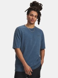 Футболка Under Armour Hw Os Logo Wash SS Man Blue