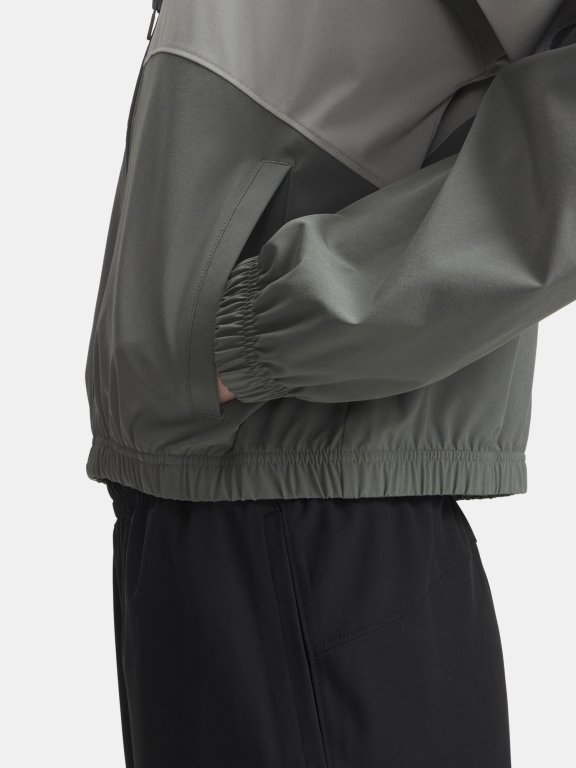 Куртка Under Armour Rival Woven Jacket Wmn gray green