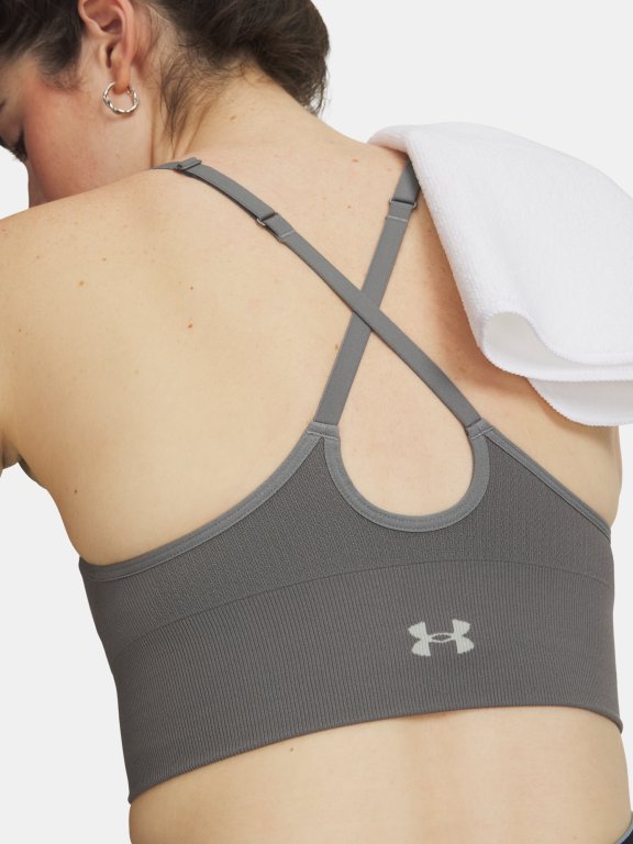 Podprsenka Under Armour Vanish Seamless Low Bra Wmn Green