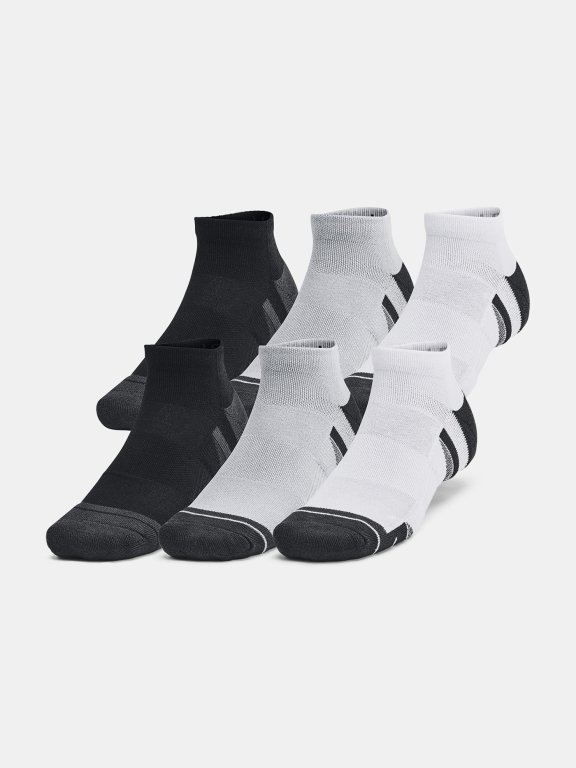 Шкарпетки Under Armour Perf Tech 6Pk Low UNI green/grey