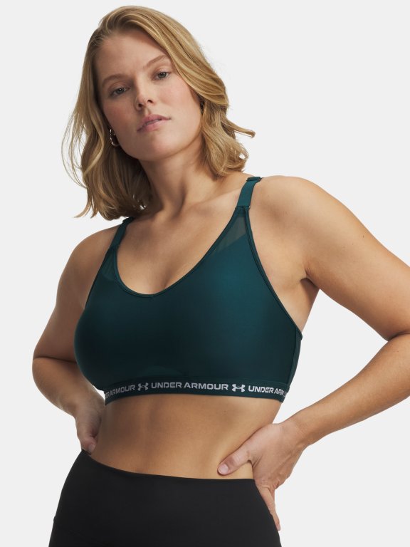 Podprsenka Under Armour Crossback Low Bra Wmn Green
