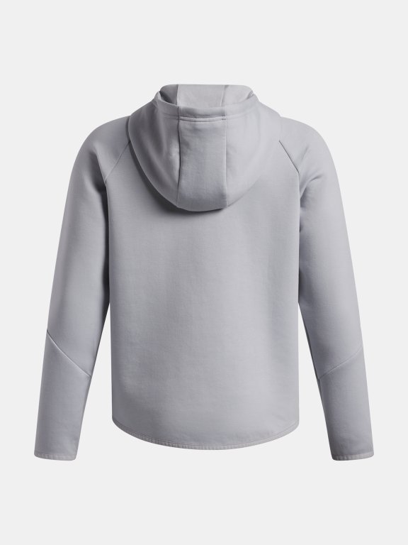Світшот Under Armour Unstoppable Flc FZ Jr green/grey
