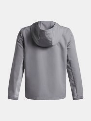 Куртка Under Armour Rival Wvn Jacket Jr green/grey