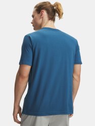 Футболка Under Armour 60/40S Armor Globe SS Man Blue