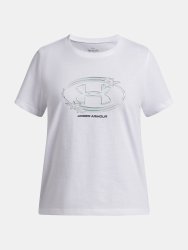 Футболка Under Armour Star Logo Lockertag SS Jr white