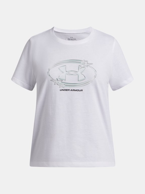 Футболка Under Armour Star Logo Lockertag SS Jr white