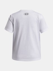 Футболка Under Armour Star Logo Lockertag SS Jr white