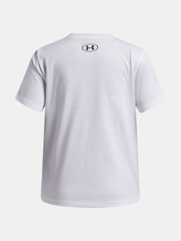 Футболка Under Armour Star Logo Lockertag SS Jr white