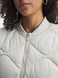 Bunda Under Armour Heritage Bomber Wmn White