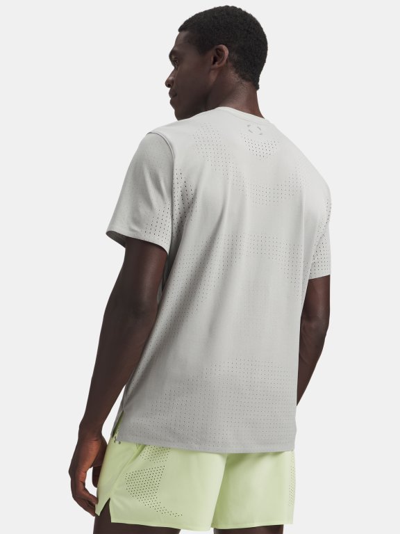 Футболка Under Armour Halo Vent SS Man green/grey