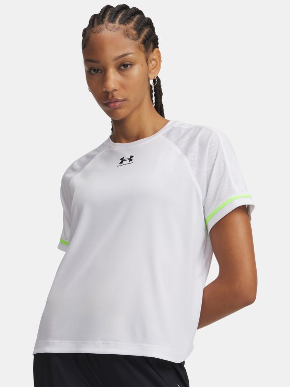 Футболка Under Armour Challenger Boxy SS Wmn white