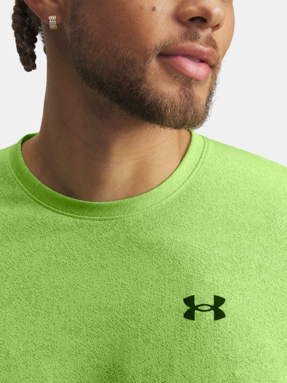 Футболка Under Armour Tech Tee Pixelate Man gray green