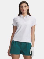 Футболка Under Armour Drive Chill SS Polo Wmn white