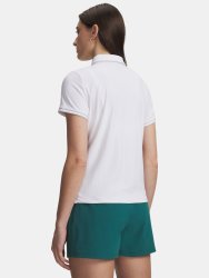 Футболка Under Armour Drive Chill SS Polo Wmn white