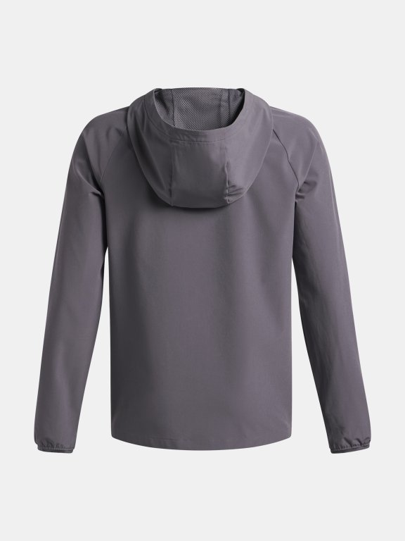 Вітрівка Under Armour Vibe Woven Windbreaker Jr green/grey