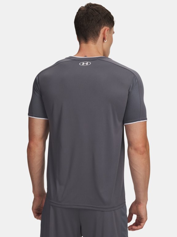 Triko Under Armour Challenger Train SS Man Grey