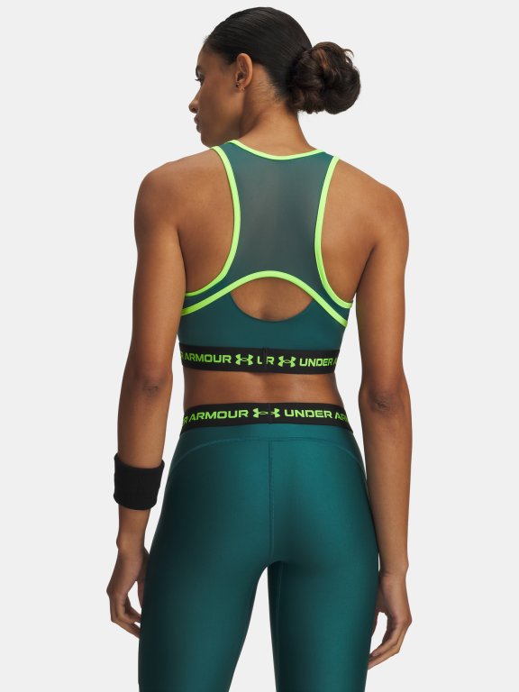 Майка Under Armour Heatgear Mesh Tank Wmn gray green