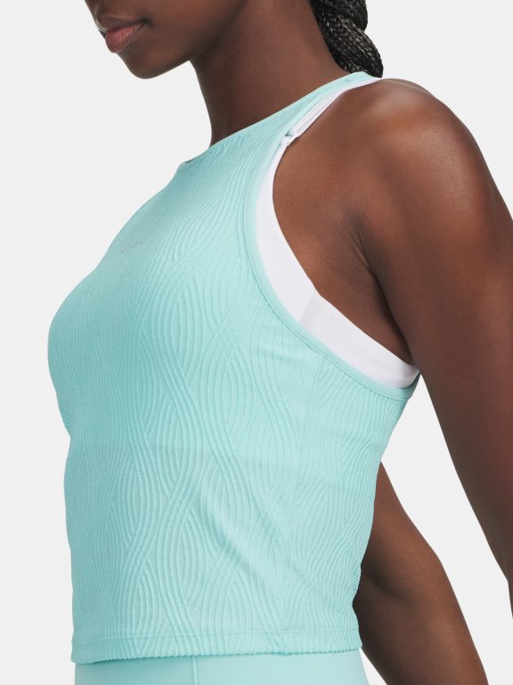 Майка UUnder Armour Halo Jacquard Knit Tank Wmn Blue