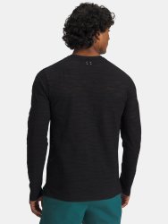 Футболка Under Armour Halo Jacquard LS Man black