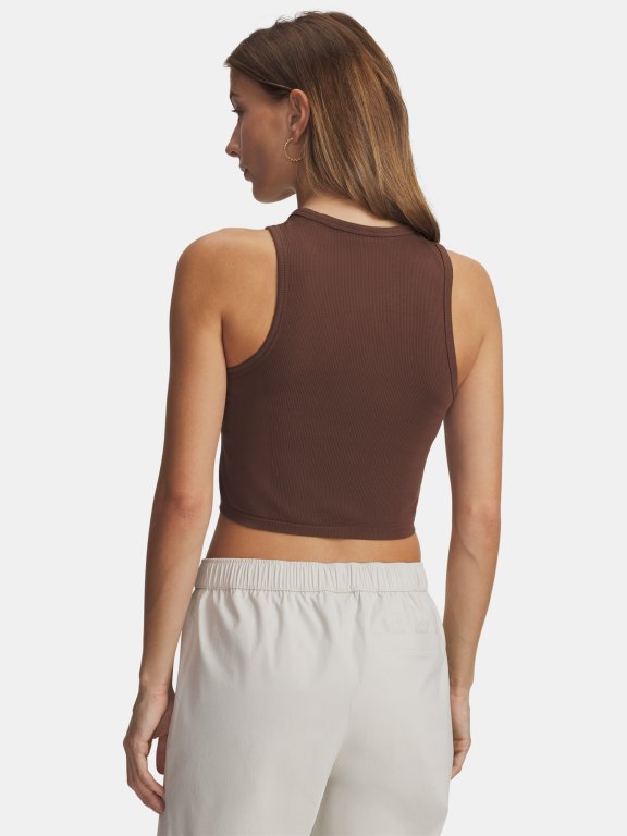 Майка Under Armour Seamless Cotton Hand Tank Wmn Brown
