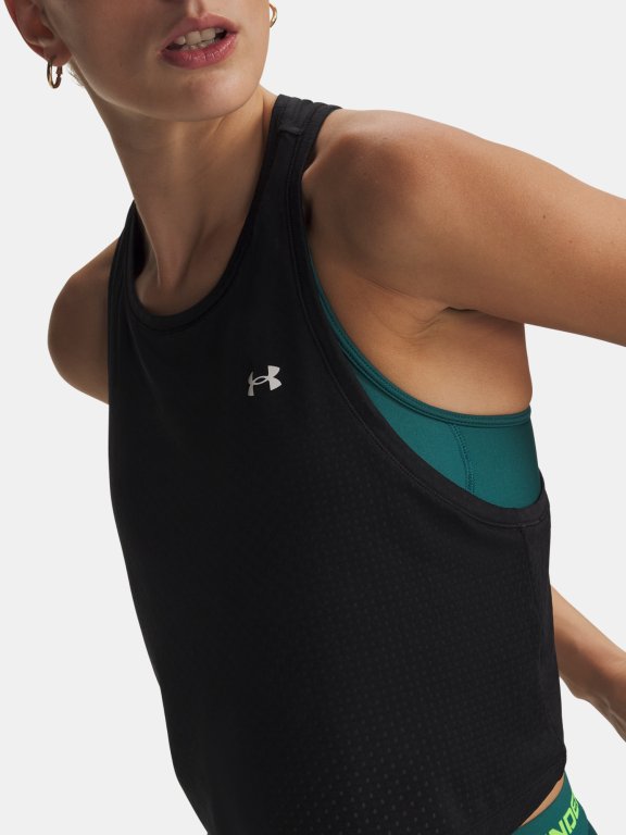 Майка Under Armour Tech Sport Mesh Crop Tank Wmn black