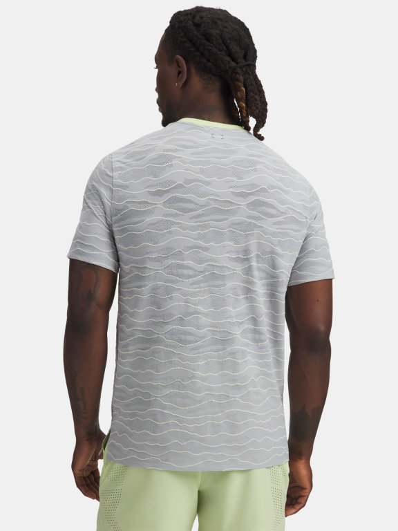 Футболка Under Armour Halo Jacquard SS Man white