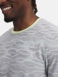 Футболка Under Armour Halo Jacquard SS Man white