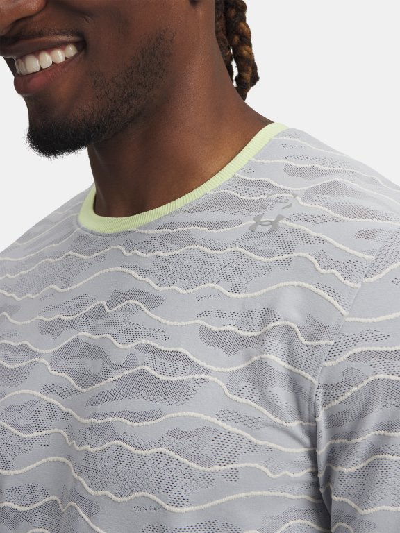 Футболка Under Armour Halo Jacquard SS Man white