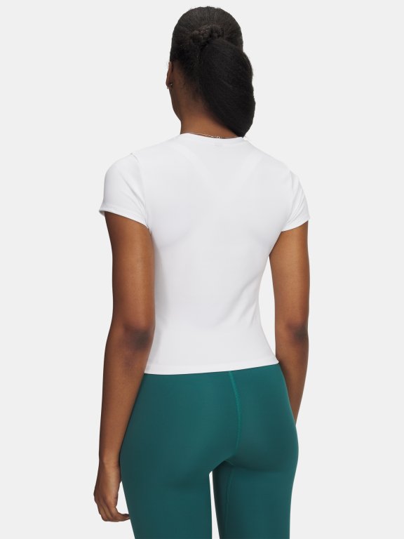 Футболка Under Armour Motion Fitted SS EMEA Wmn white