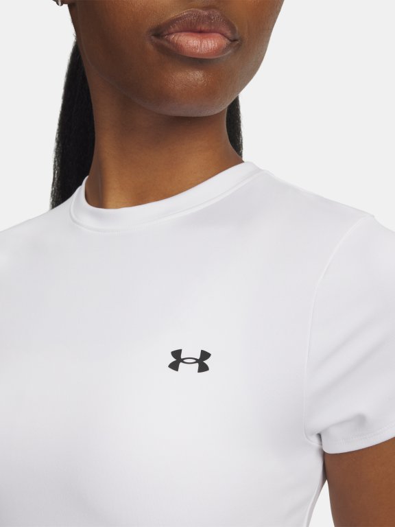 Футболка Under Armour Motion Fitted SS EMEA Wmn white