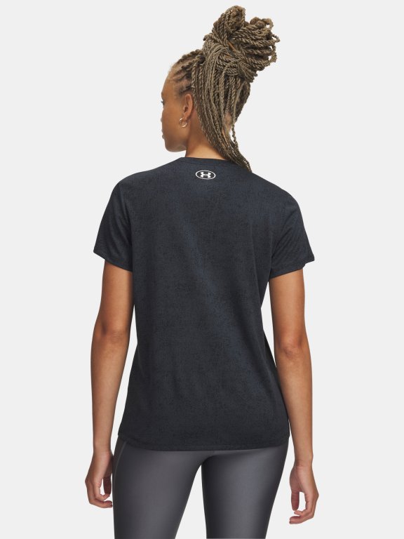Футболка Under Armour Tech Pixelate SSc Wmn black