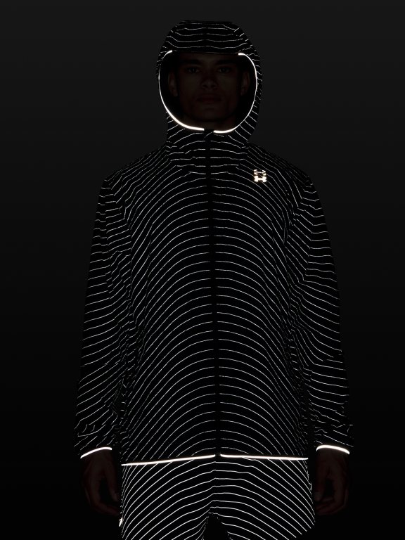 Куртка Under Armour Halo Run Reflectivejacket Man Grey