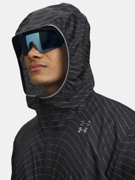 Куртка Under Armour Halo Run Reflectivejacket Man Grey