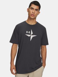 Футболка Under Armour Explore Graphic SS Man green/grey