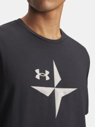 Футболка Under Armour Explore Graphic SS Man green/grey